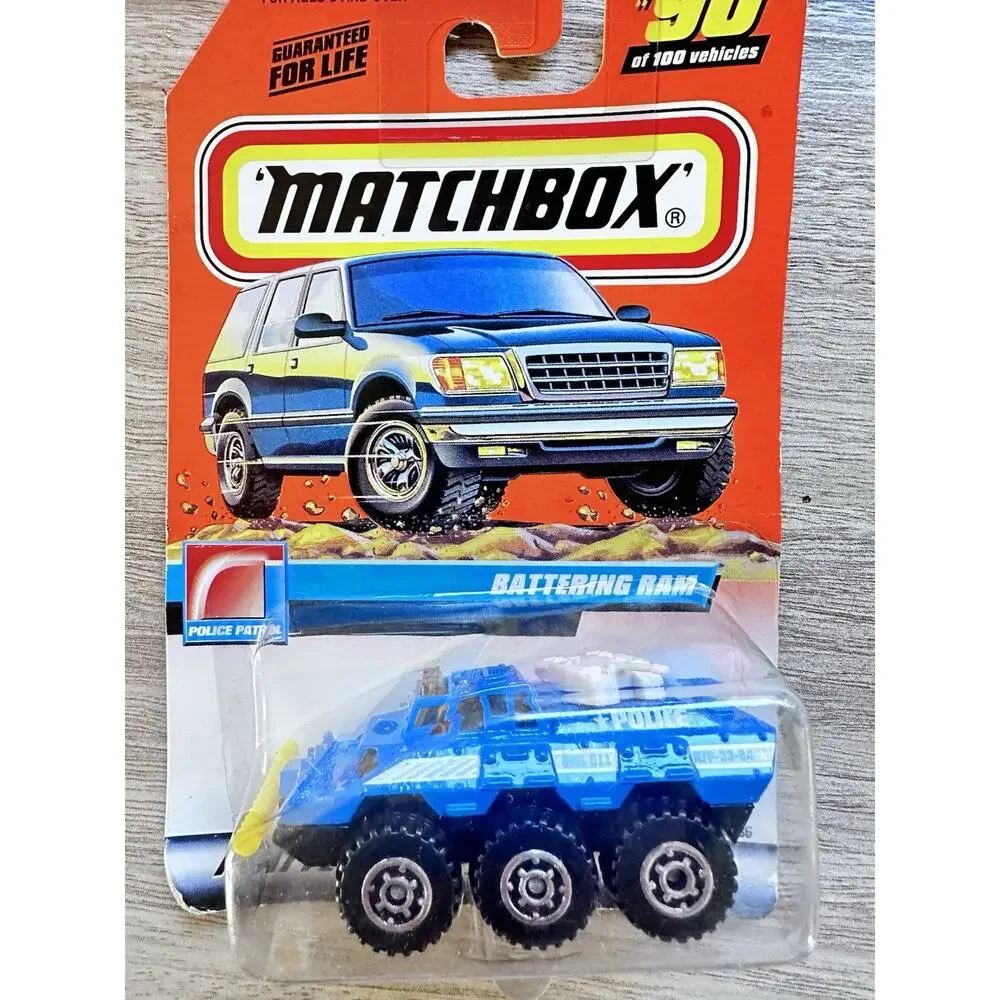 Matchbox 2000 Battering Ram. Rare,VHTF! '00 Police Patrol Series 18 #90 H92